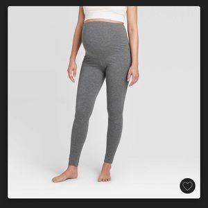Isabel maternity over belly knit leggings